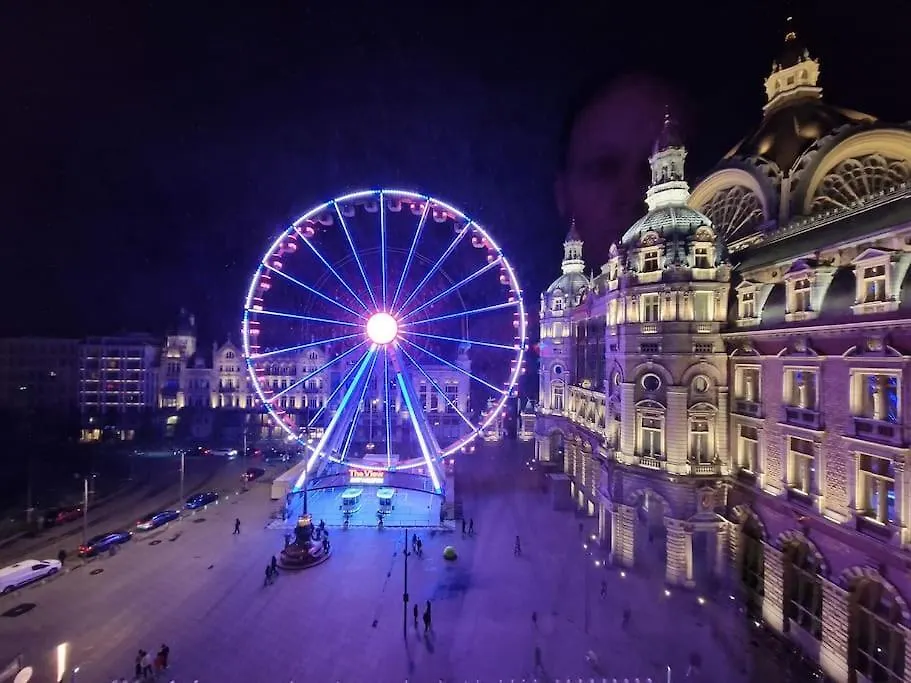 Stunning View + Japan Design Bed @ Central Station Antwerpen 0*,  Belgium
